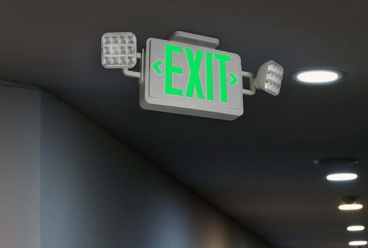 emergency exit lights